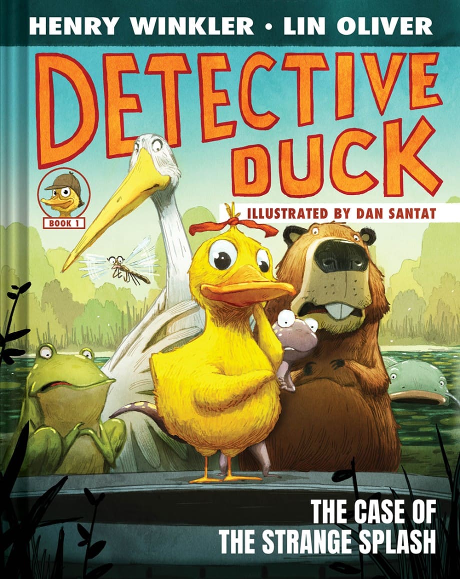 detective duck the case of the strange splash by henry winkler and lin oliver