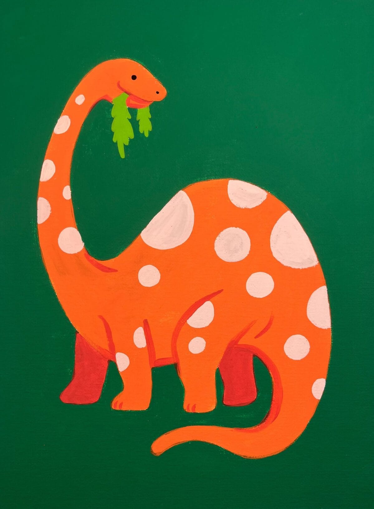 dinosaur painting