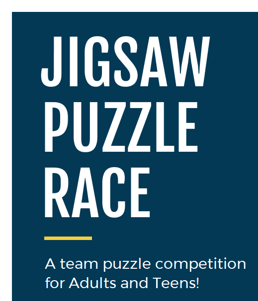 jigsaw puzzle racelogo