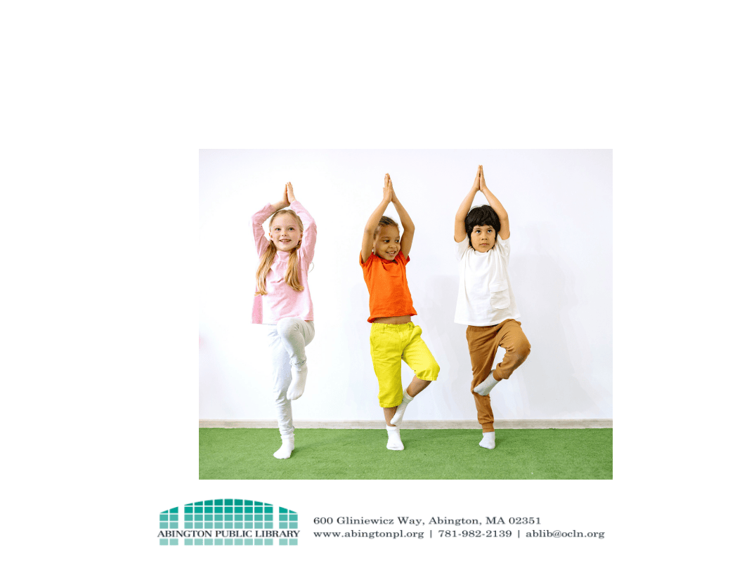 children doing yoga