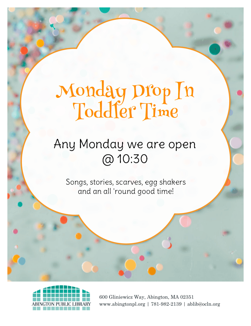 Drop In Toddler Time full description on page