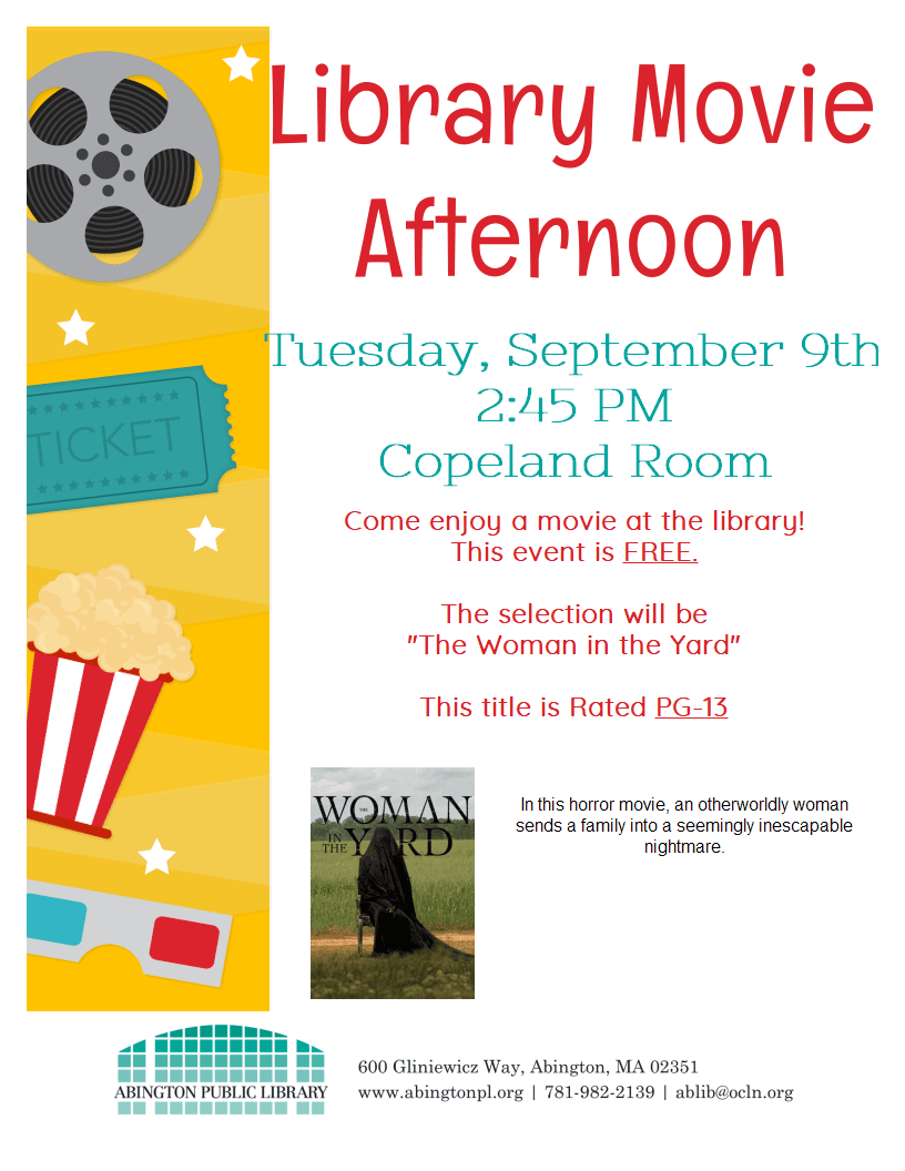 library movie afternoon full description on page